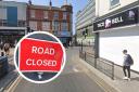 Closures - Tylers Avenue and Clifftown Road at the High Street junction