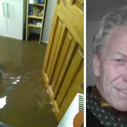 Martin Lindsay's house was flooded with human waste and other sewage