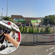 Targeted - the Asda store in Dovercourt