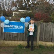 Awareness - Tom Hornett, who lives with Type 1 diabetes