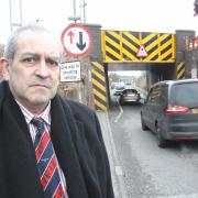 Councillor Carlo Guglielmi has been campaigning for years to improve the traffic situation at Manningtree bridge.
