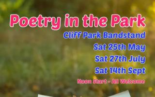 Poetry - Harwich Festival is asking for poets to join in their poetry in the park sessions