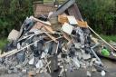 Disgusting - A Great Bentley resident said that the fly-tipping was disgusting