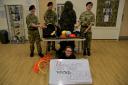 The cadets were pleased with the money raised on the day