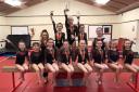 Medal winners - young gymnasts from PGA pictured in December 2018