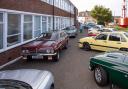 Stunning - A selection of classic cars in Harwich Museum car park.