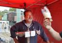 Great brew: Harwich Town Brewing Company's Paul Mellor pictured previously at Chappel Beer Festival