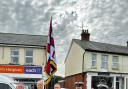 Distinguished - Harwich RNLI members flag bearing at the service. Picture: Harwich RNLI/Peter Bull
