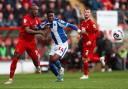 Samson Tovide in action against Leyton Orient last season