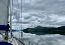 Voyage - 'Corran Narrows' in Scotland which Jamie Limond and wife Mary sailed together