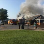 Fire at Dovercourt Holiday Park - July 22 2021