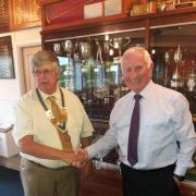 Power Transfer - Chris Bridgewater welcomed as new president by Andy Fern