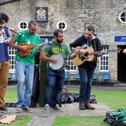Catalan group El Pony Pisador performing at Harwich Redoubt Fort