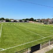 Milestone: Harwich and Parkeston Football Club will the anniversary of its move to the Royal Oak ground this weekend