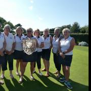 Team - Harwich and Dovercourt's ladies section's team that played in annual competition with Clacton
