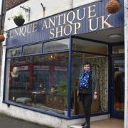 Open - Gina Patrick opened a new antique shop in Harwich's High Street