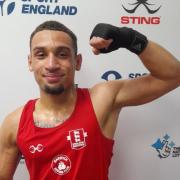 Packing a punch: Harwich Boxing Club's Rio Gordon will face Calum Makin from Merseyside and Cheshire in the final on Saturday