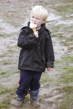 steve brading
14-07-12
The Tendring Show in Manningtree.
Whatever the weather an icecream is good, William Loach, 4.