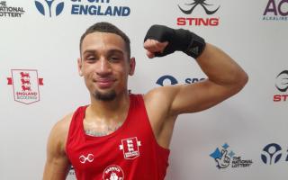Packing a punch: Harwich Boxing Club's Rio Gordon will face Calum Makin from Merseyside and Cheshire in the final on Saturday