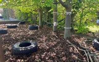 Adventure - Dedham Church of England's Primary's new 'forest area'