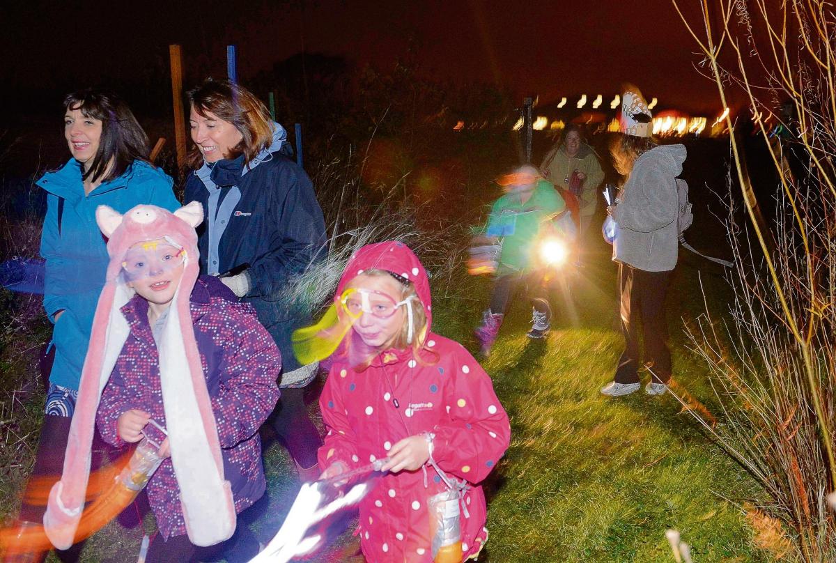 Photographs of the Two Village Primary School Festival of Lights