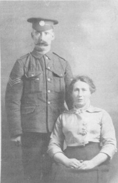 ONE OF THE
OLDER
SOLDIERS:
Sgt W.A.
Hales, of
Clarkes Road,
Dovercourt
re-enlisted in
1915 and
died on June
5, 1917, aged
44