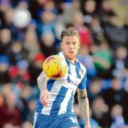 Moving on  - former Colchester United midfielder George Moncur will be looking for a new club following his release by Luton Town Picture: STEVE BRADING