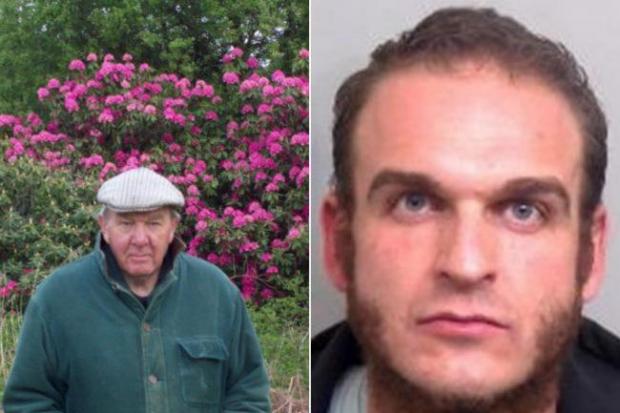 Trial - Donald Ralph (left) was found dead at his home in Aldham. Leighton Snook (right) is charged with murdering him alongside a teenage accomplice. Picture: Essex Police