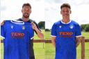 New arrivals - Colchester United's new signings Luke Chambers (left) and Luke Hannant Pictures: WWW.CU-FC.COM