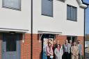 Green home - Southend councillors and residents celebrate its completion