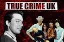 Picture of the True Crime UK logo with an image of Jeremy Bamber, his parents, sister and nephews