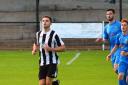 On target: Jamie Beecham scored in Harwich and Parkeston's 5-1 win at Haverhill Borough.