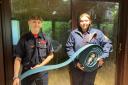 Learning - Dovercourt Fire Station cadets Jorje and Zak