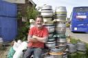 Co-ordinator - Paul Mellor of Wharf Brewery pictured at the Harwich Brewing Company in a previous year