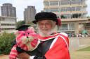 Honour - Peter Firmin received an honorary degree in 2015