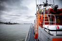 Saved - Harwich's RNLI volunteers saved the crew of a 12-metre rowing vessel