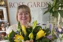Stephanie Harris of The Rose Garden is taking part in National Florist Day