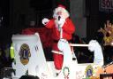 Father Christmas helping Clacton Lions Club raise funds