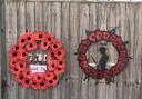 TOUCHING TRIBUTE: The school pupils created special Remembrance Day wreathes