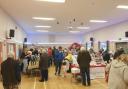 Busy - Bradfield Village Hall's Christmas fair was well attended.