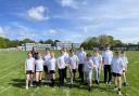 Students at Harwich and Dovercourt High School took part in a marathon world record attempt
