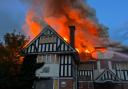 Blaze - the fire was at the Grade II listed Grange building