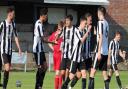 Spoils shared: Harwich and Parkeston drew with Norwich CBS.