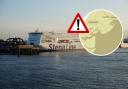 Delays - Harwich is likely to be affected by strong winds, the Met Office has said