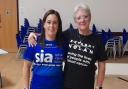 Charity - Rebecca and Jacqui are running the London Marathon for the Spinal Injuries Association and Anthony Nolan respectively
