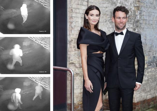 Thugs broke into Mark Cavendish and wife Peta's home in Essex and stole a number of items