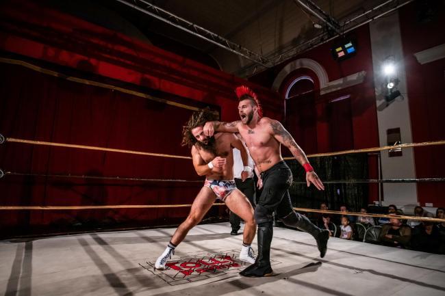Bone-crunching wrestling event will see fighters battle it out in cage