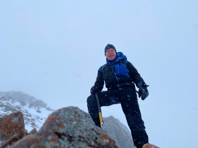 Adventure - Mick Curnick has challenged himself to raise funds for a device to help care home residents with dementia.