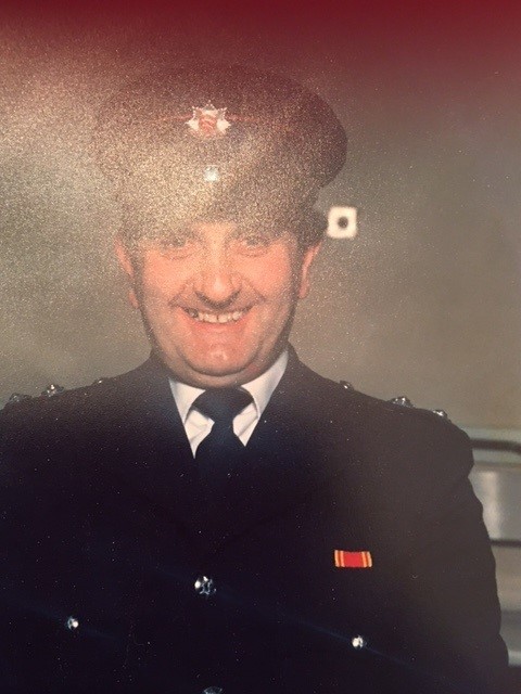 Service - Dudley Bones, of Mistley, had spent more than 30 years at Manningtrees fire station