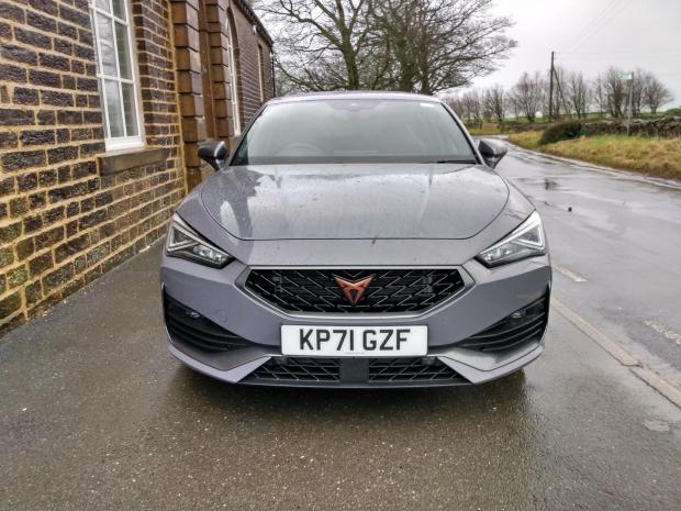 Harwich and Manningtree Standard: The Cupra Leon on test during stormy conditions 